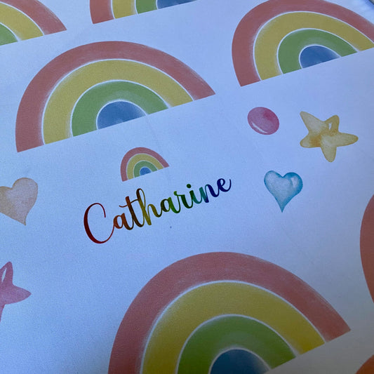 🌈 掉彩虹室內地墊 - 附送迷你推幣器